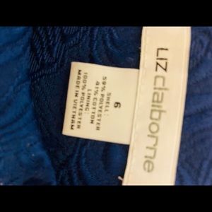 Women’s Fit and Flare dress size 6 navy blue